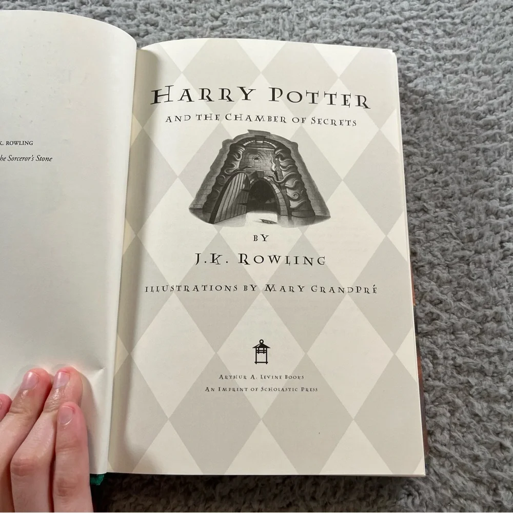 Harry Potter and the Chamber of Secrets Book By J.K. Rowling